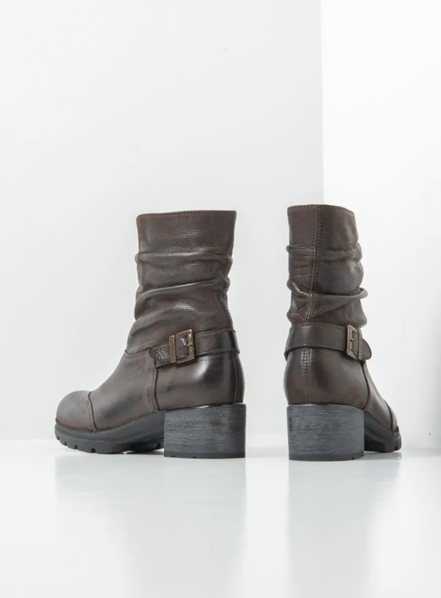 Wolky Stiefeletten 06102 Troy 10300 Nubukleder braun