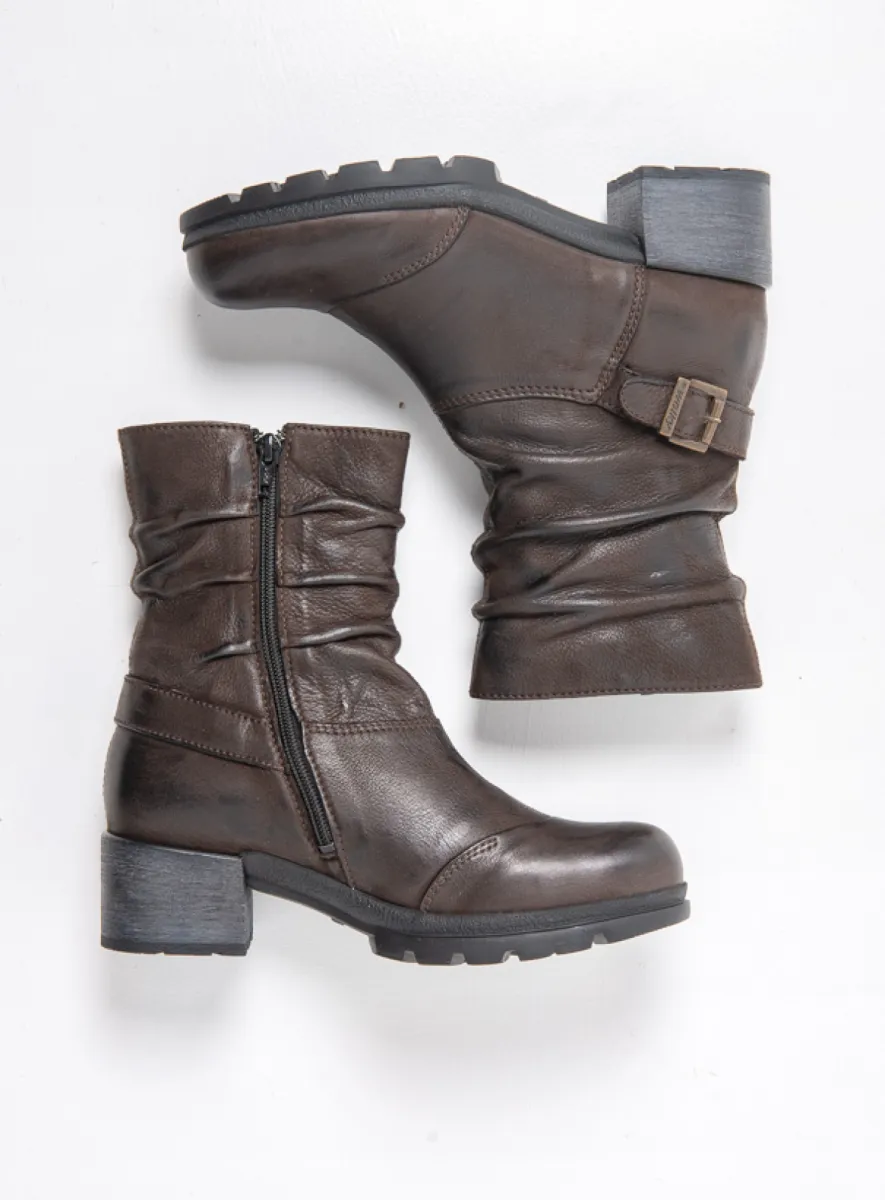 Wolky Stiefeletten 06102 Troy 10300 Nubukleder braun