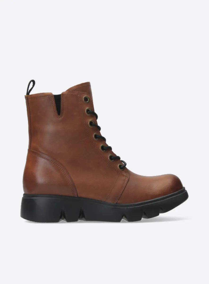 Wolky Hope - Leder cognac Diamond für damen