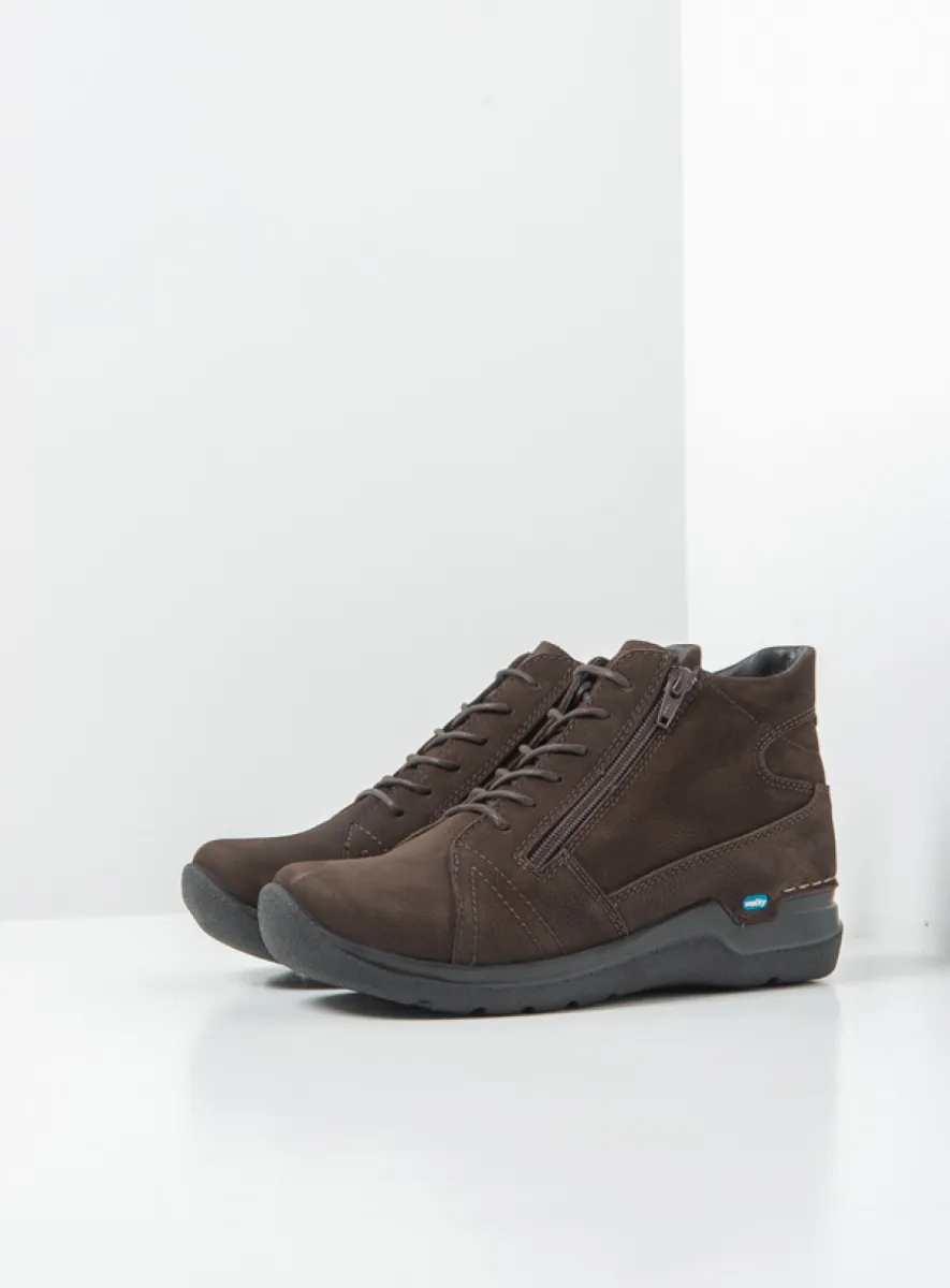 Wolky Why - Nubukleder braun Atmungsaktive Schuhe für damen