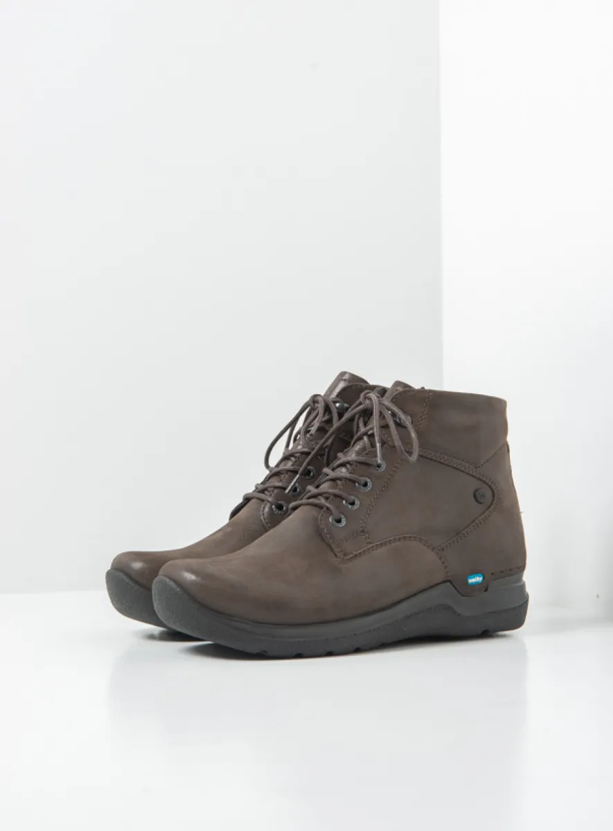 Wolky Whynot HV - Effekt-Leder braun Atmungsaktive Schuhe für damen