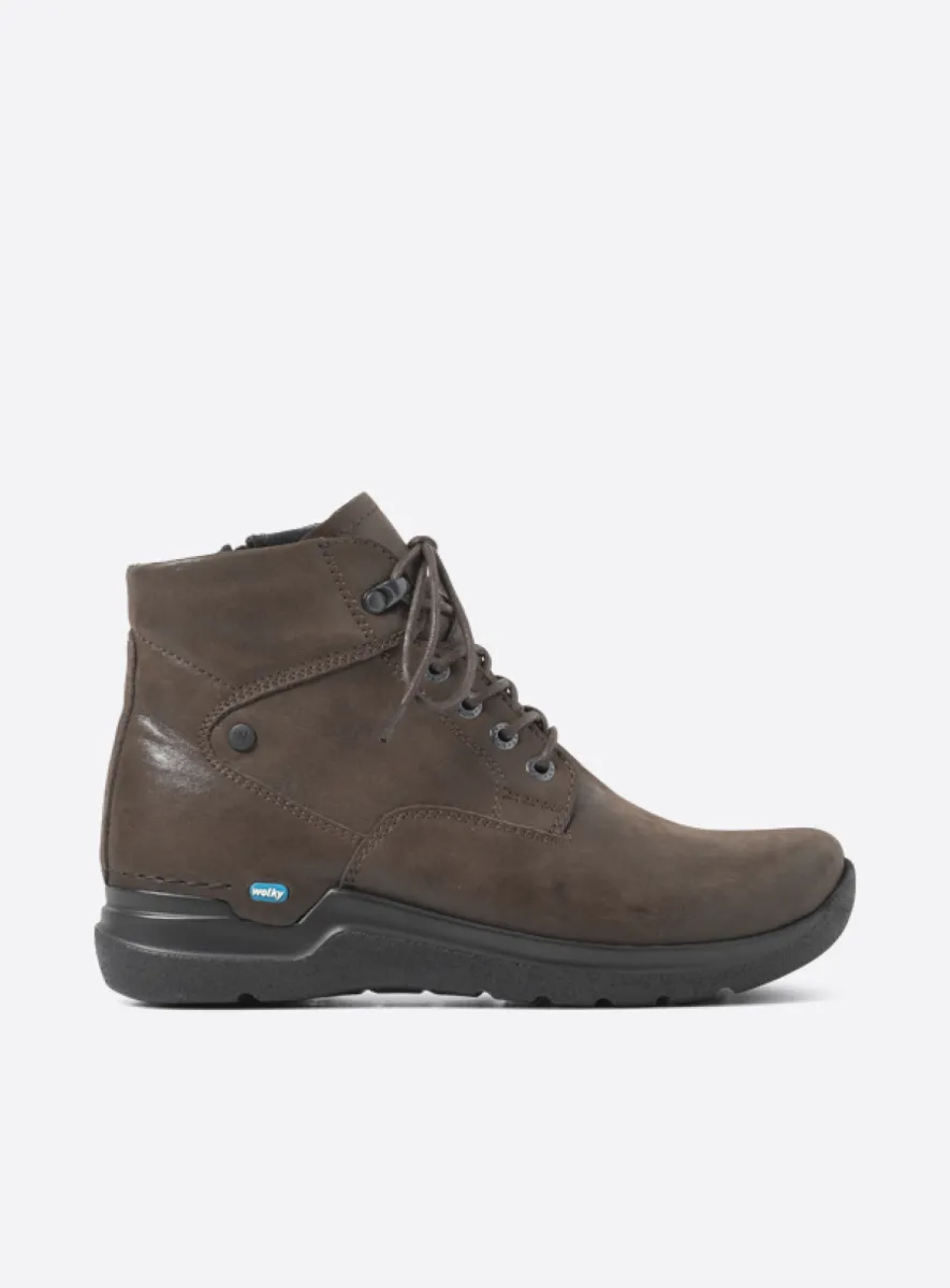 Wolky Whynot HV - Effekt-Leder braun Atmungsaktive Schuhe für damen