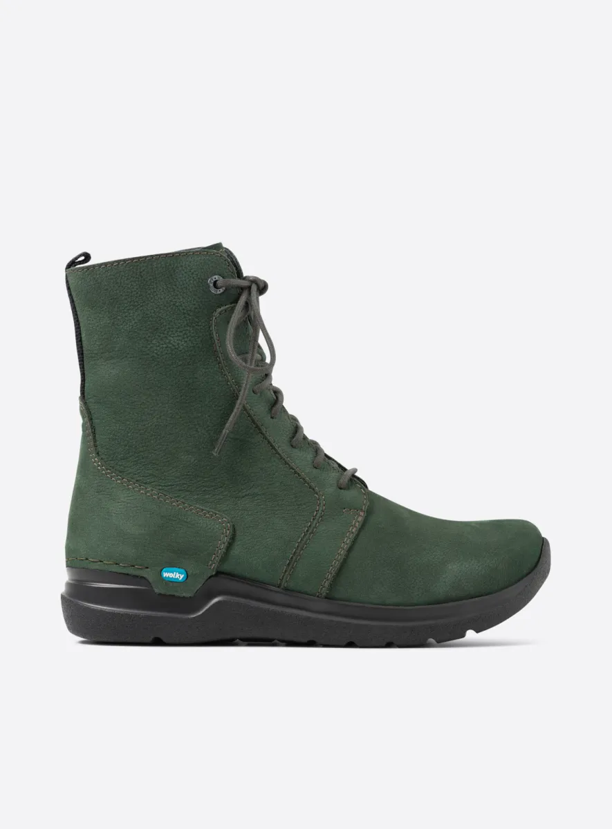 Wolky Viper HV - Nubukleder grün Atmungsaktive Schuhe für damen