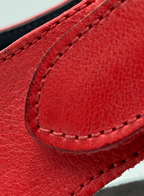 wolky sandalen 07427 tailback 20500 rood leer detail