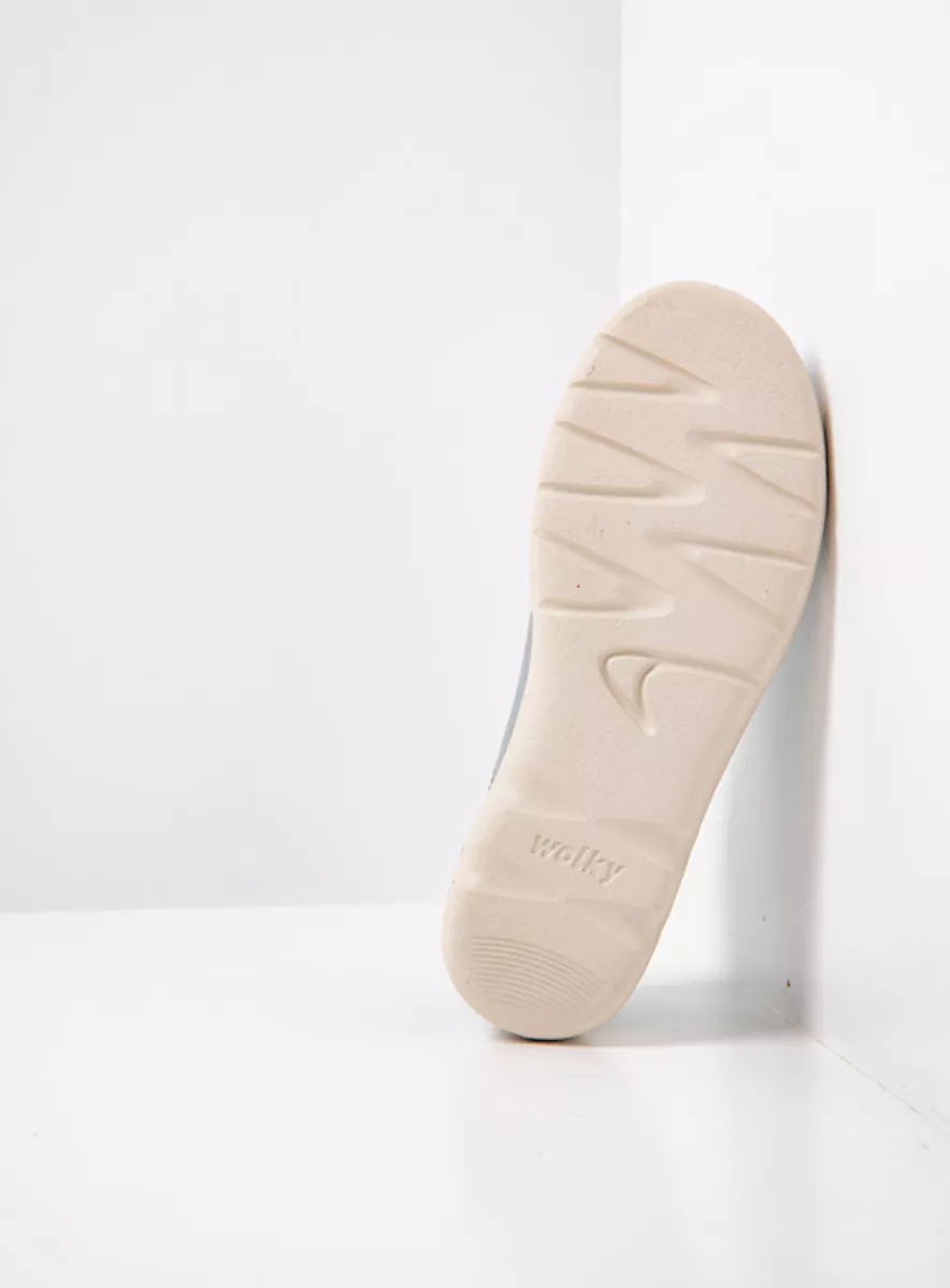 Wolky Schnürschuhe 07527 Lunvia 36701 Effekt-Leder salbeigrün