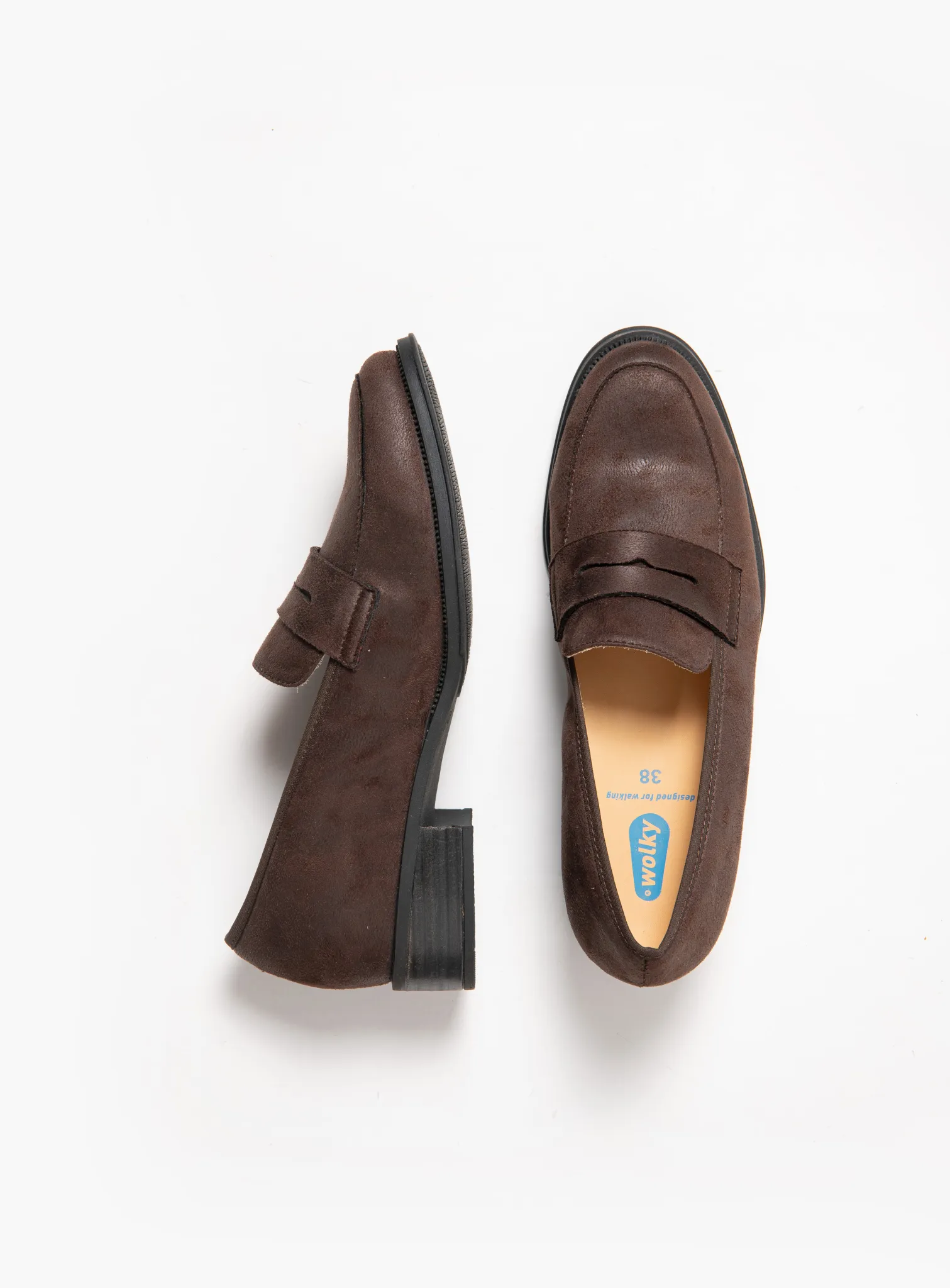 Wolky Schlupfschuhe 07760 Alabama F2F 84300 Biocare vegan braun