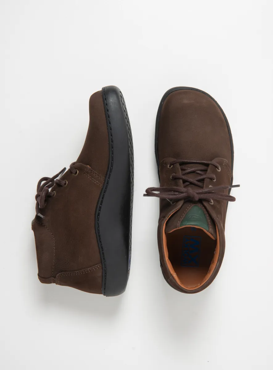 Wolky Hohe Schnürschuhe 08100 Kansas Lady 11300 Nubukleder braun