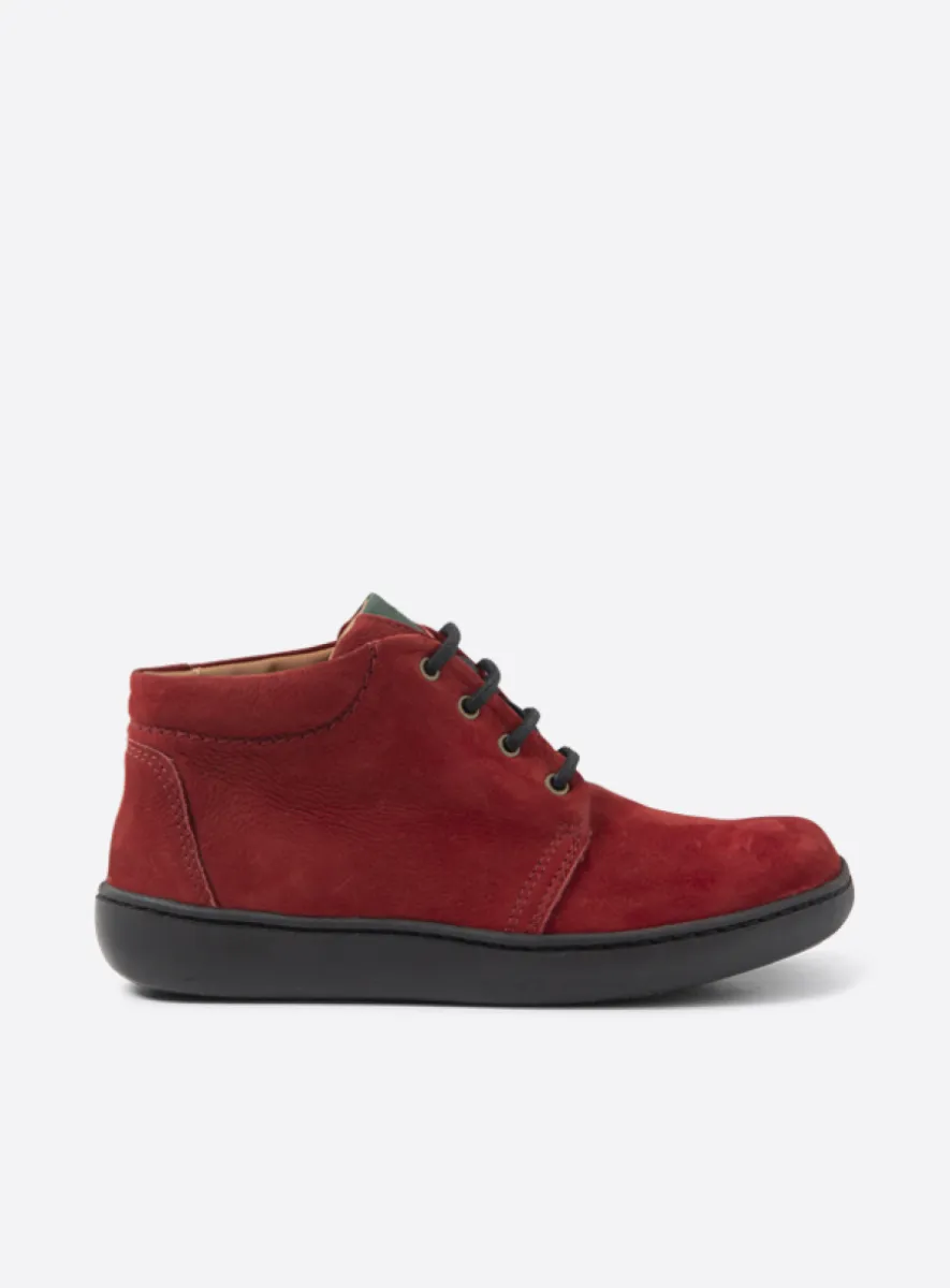 Wolky Kansas Lady - Nubukleder kirschrot Atmungsaktive Schuhe für damen