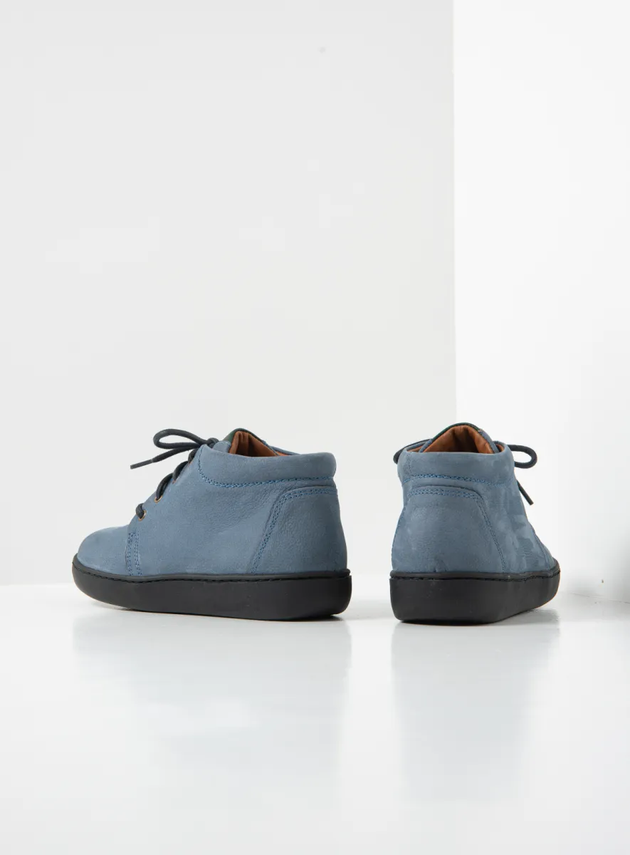 Wolky Kansas Lady - Nubukleder jeansblau Atmungsaktive Schuhe für damen