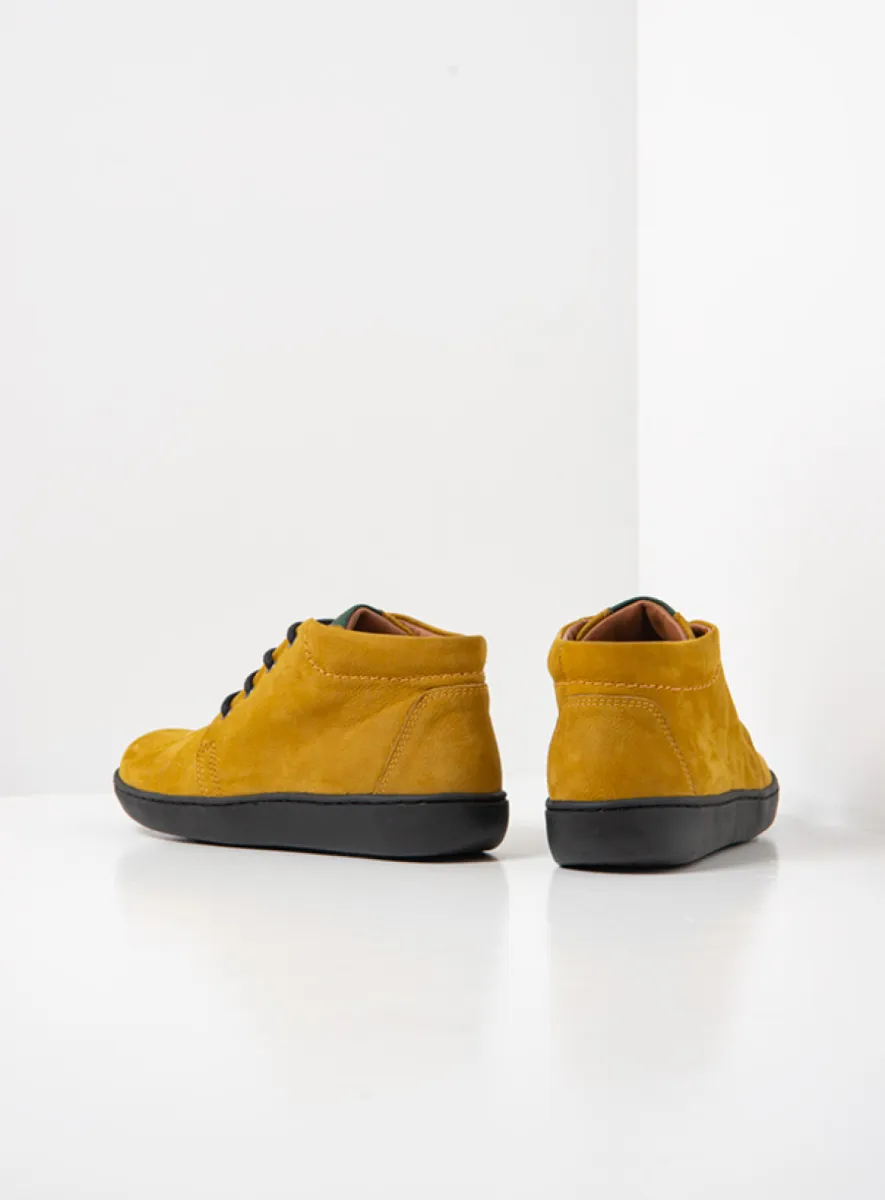 Wolky Kansas Lady - Nubukleder senfgelb Atmungsaktive Schuhe für damen