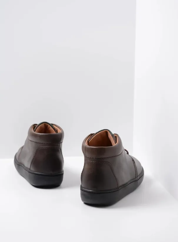 Wolky Hohe Schnürschuhe 08100 Kansas Lady 50300 gefettetes Leder braun