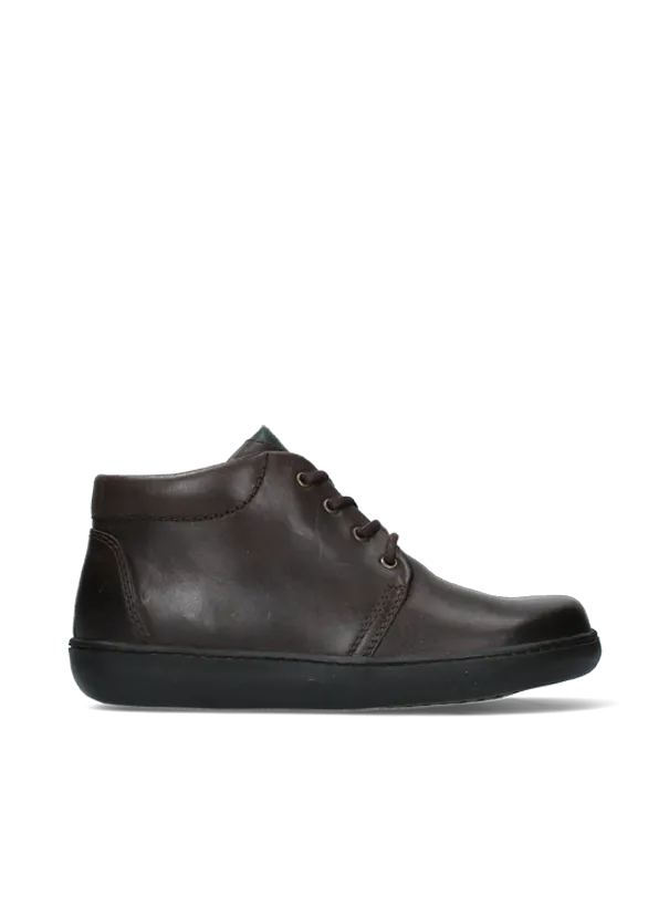 Wolky Hohe Schnürschuhe 08100 Kansas Lady 50300 gefettetes Leder braun