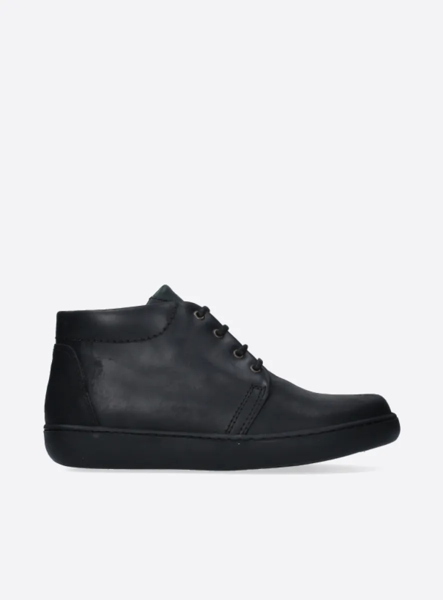 Leder schwarz