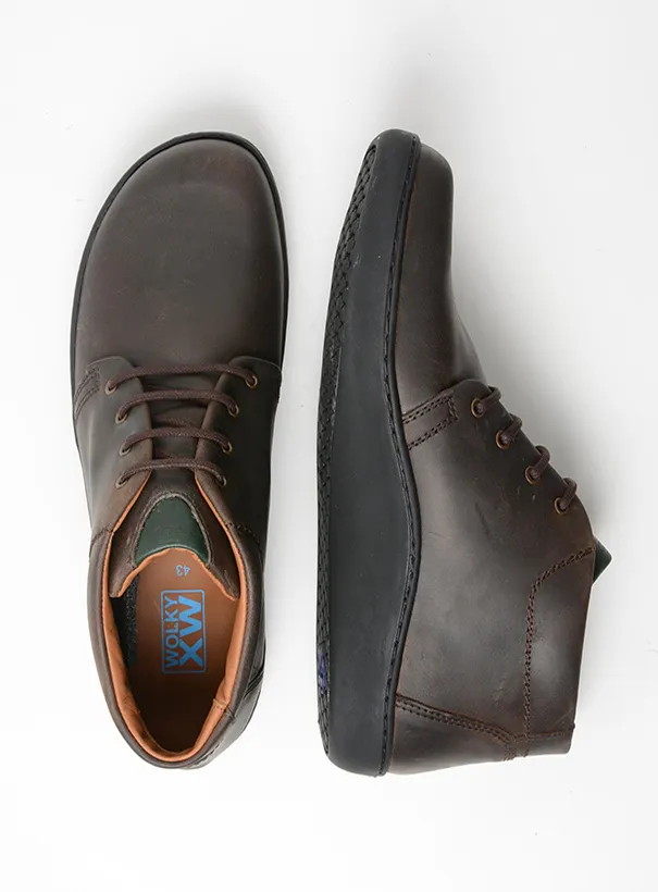 Wolky Ordentliche Schuhe 08110 Kansas Men 51300 Glattleder braun