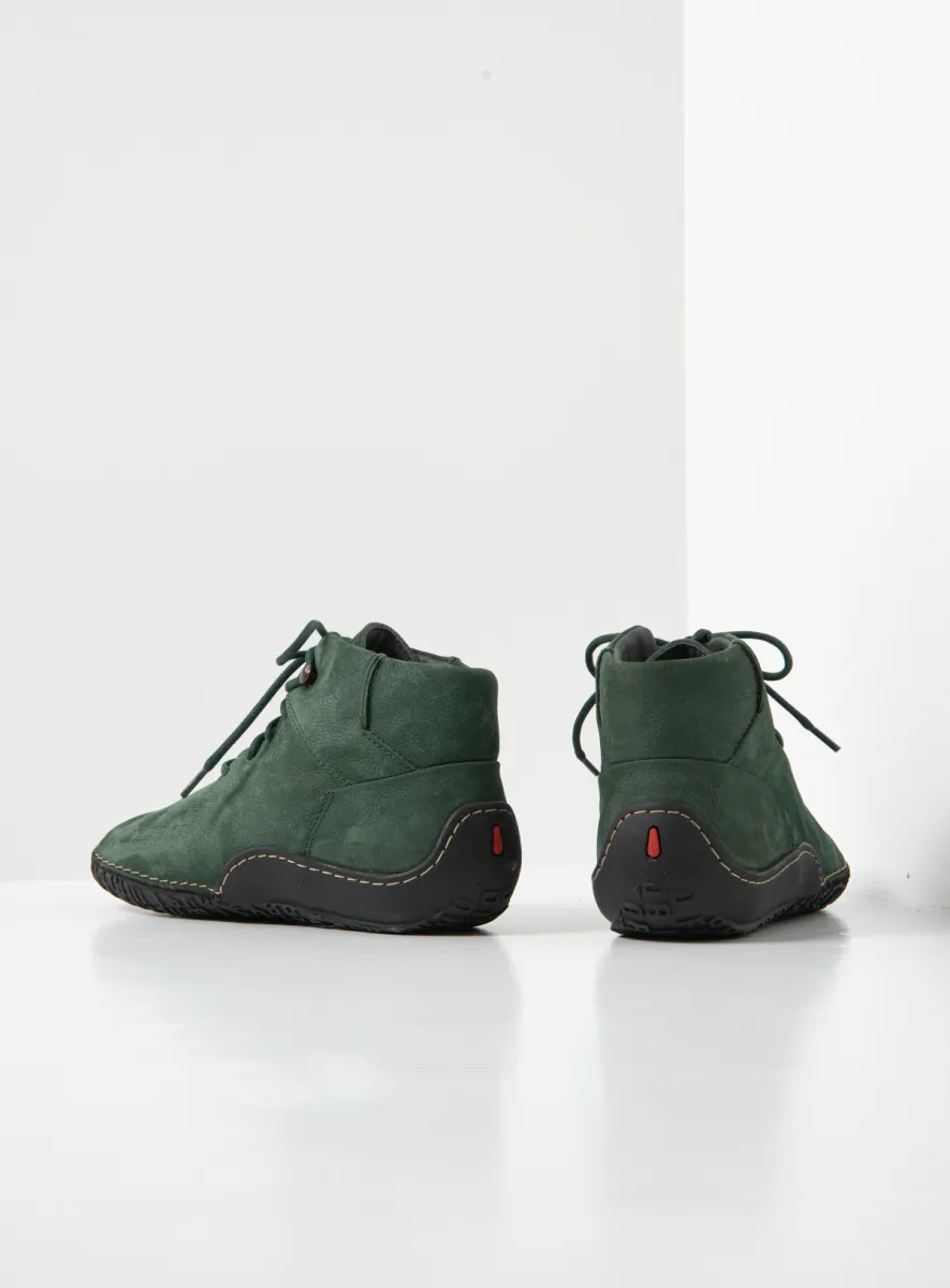 Wolky Mokola - Nubukleder grün Atmungsaktive Schuhe für damen