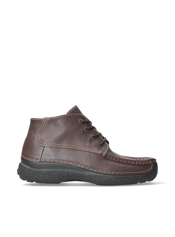 Wolky Schnürschuhe 09200 Roll Moc Men 50300 gefettetes Leder braun